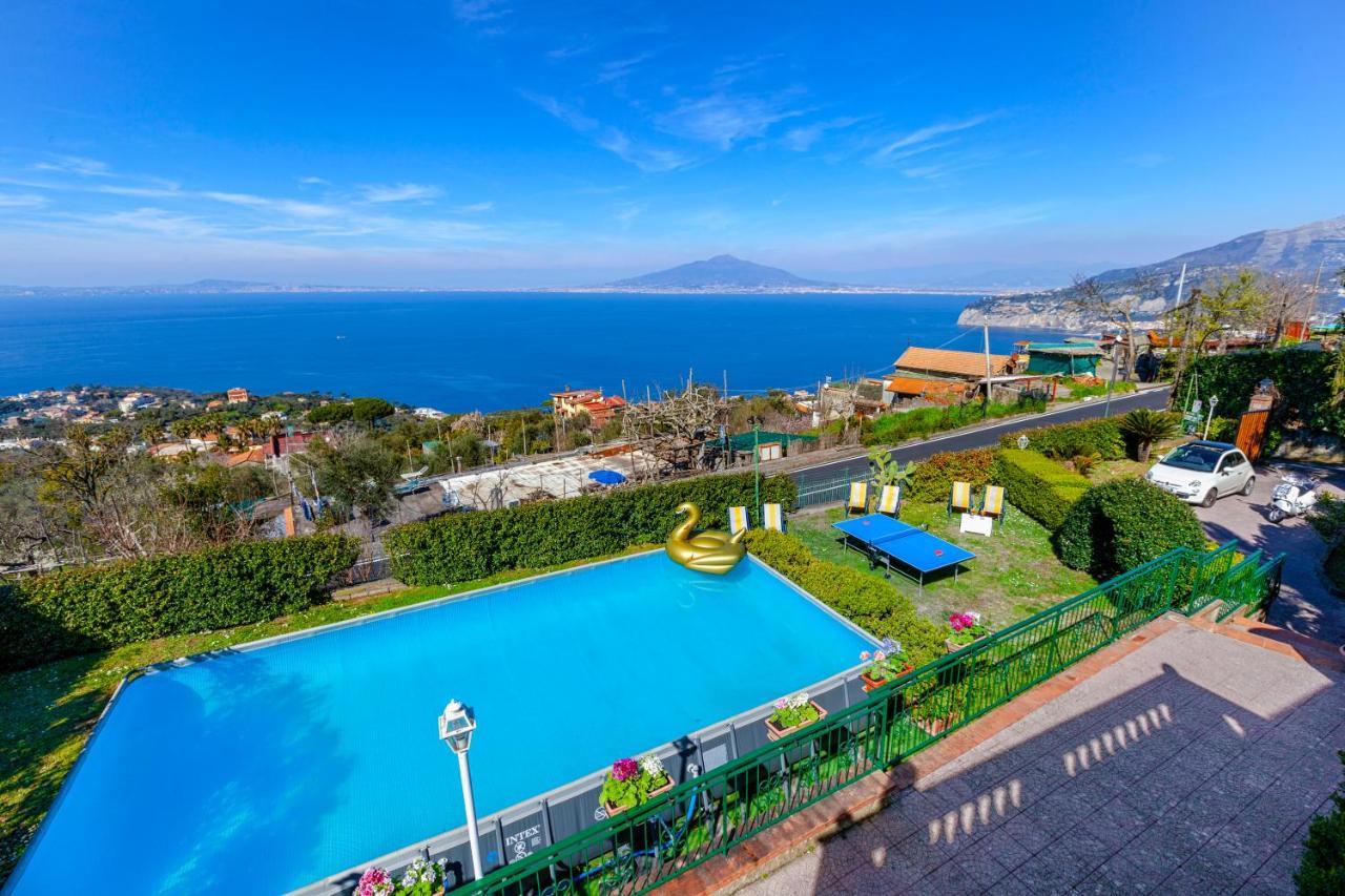 Estate4Home - Villa Luisa Play&Pool SantʼAgata sui Due Golfi Extérieur photo