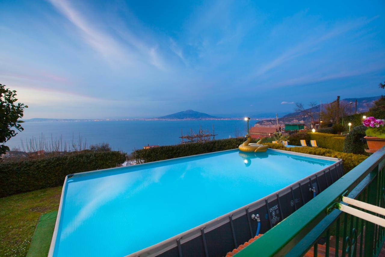 Estate4Home - Villa Luisa Play&Pool SantʼAgata sui Due Golfi Extérieur photo