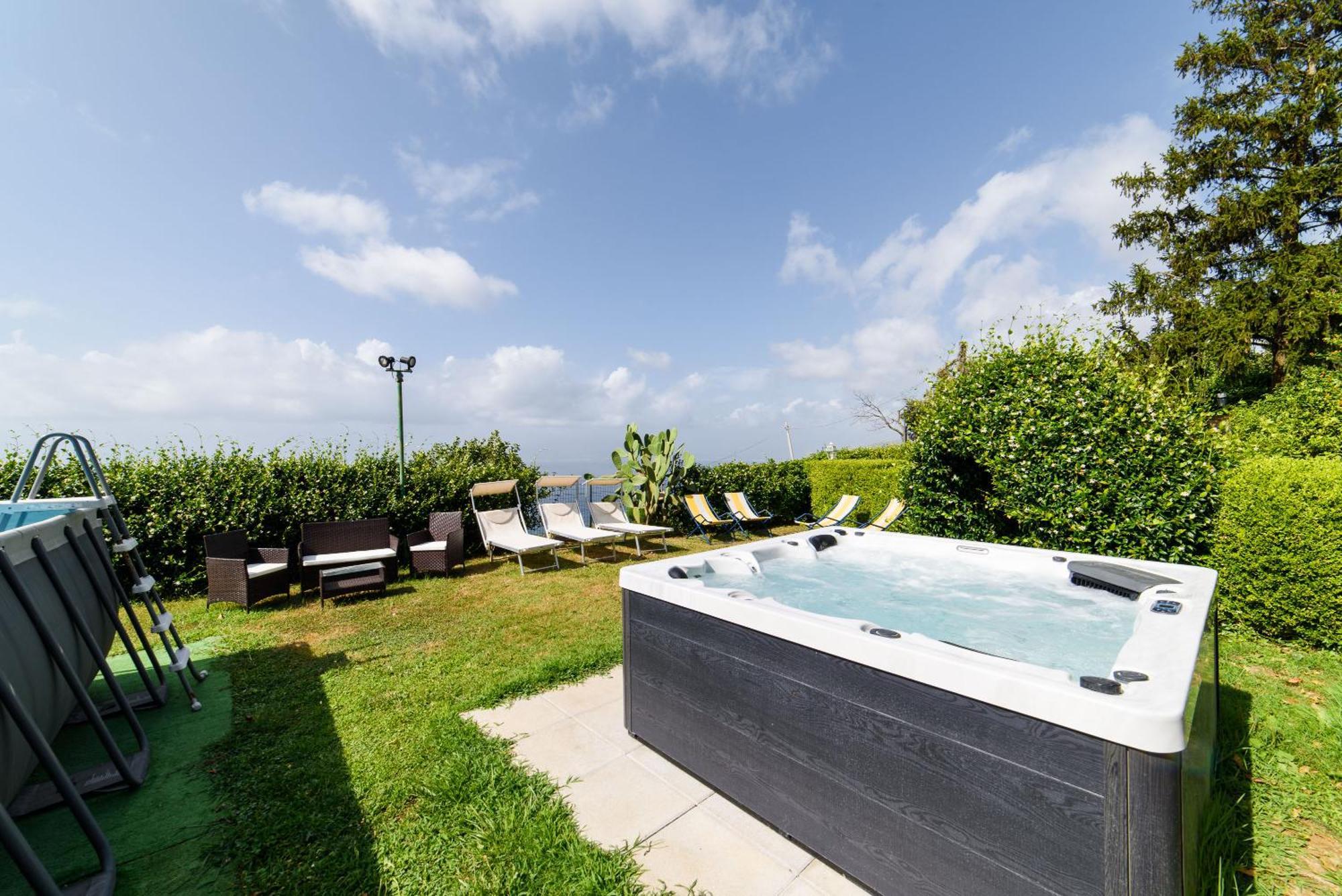 Estate4Home - Villa Luisa Play&Pool SantʼAgata sui Due Golfi Extérieur photo