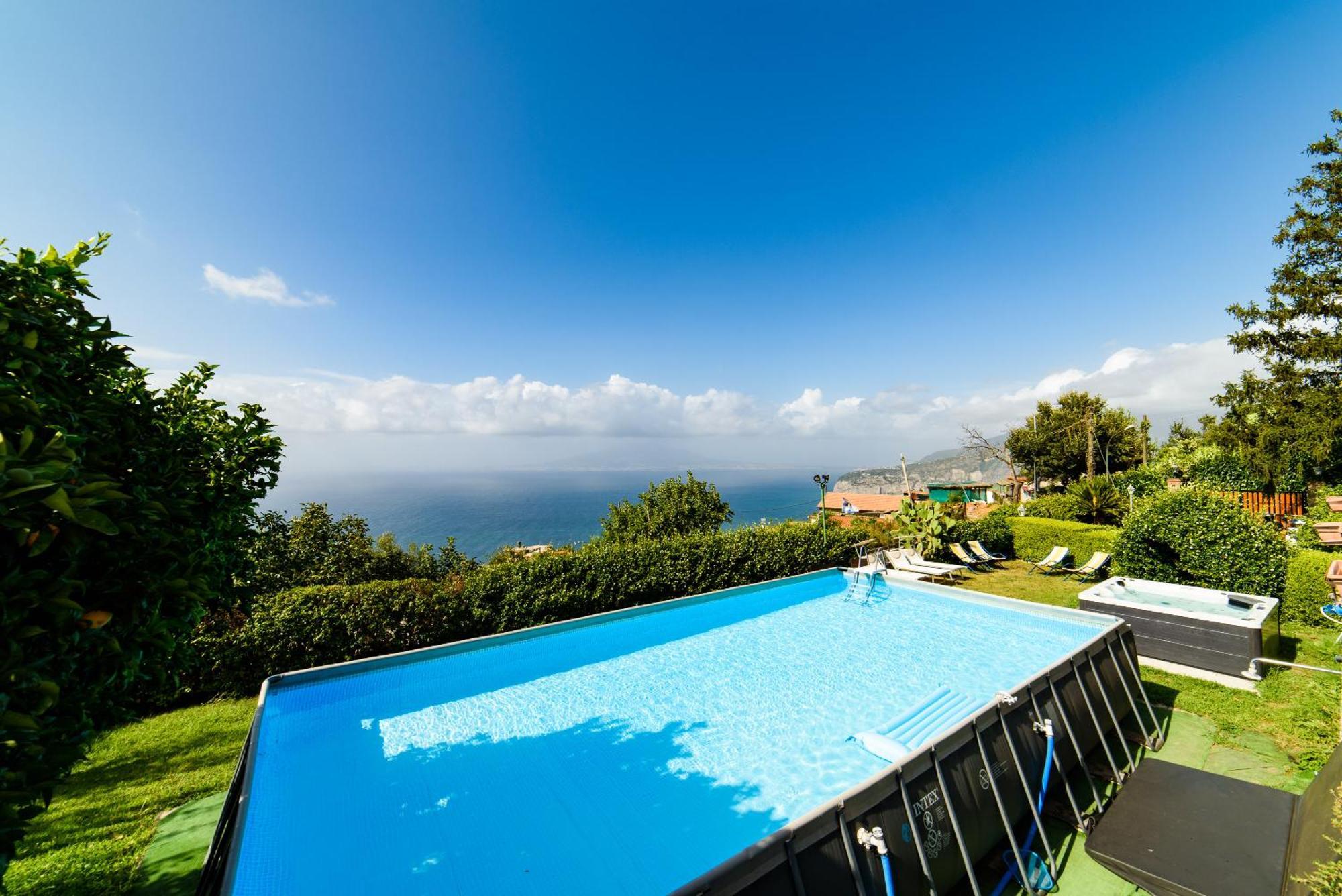 Estate4Home - Villa Luisa Play&Pool SantʼAgata sui Due Golfi Extérieur photo
