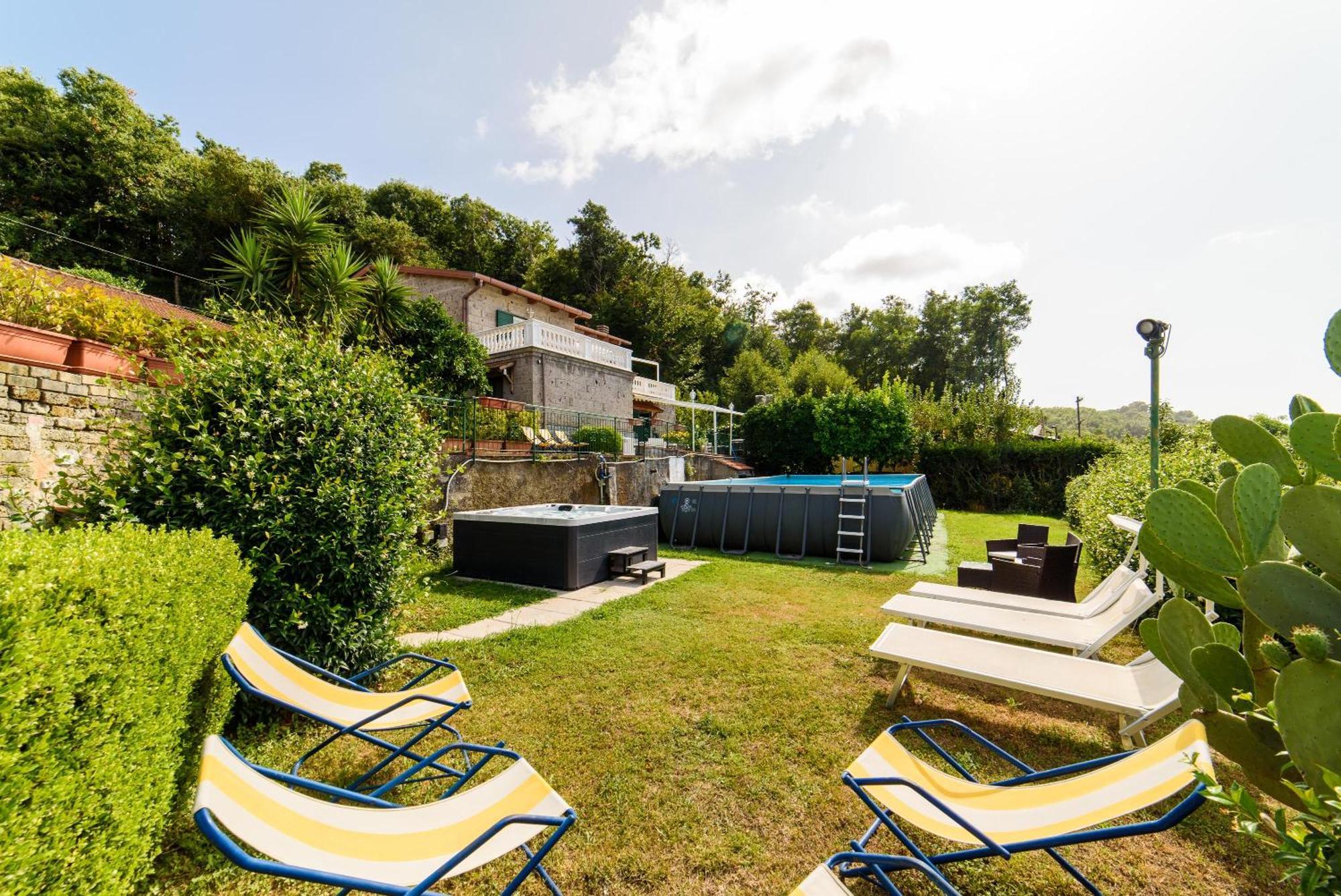 Estate4Home - Villa Luisa Play&Pool SantʼAgata sui Due Golfi Extérieur photo