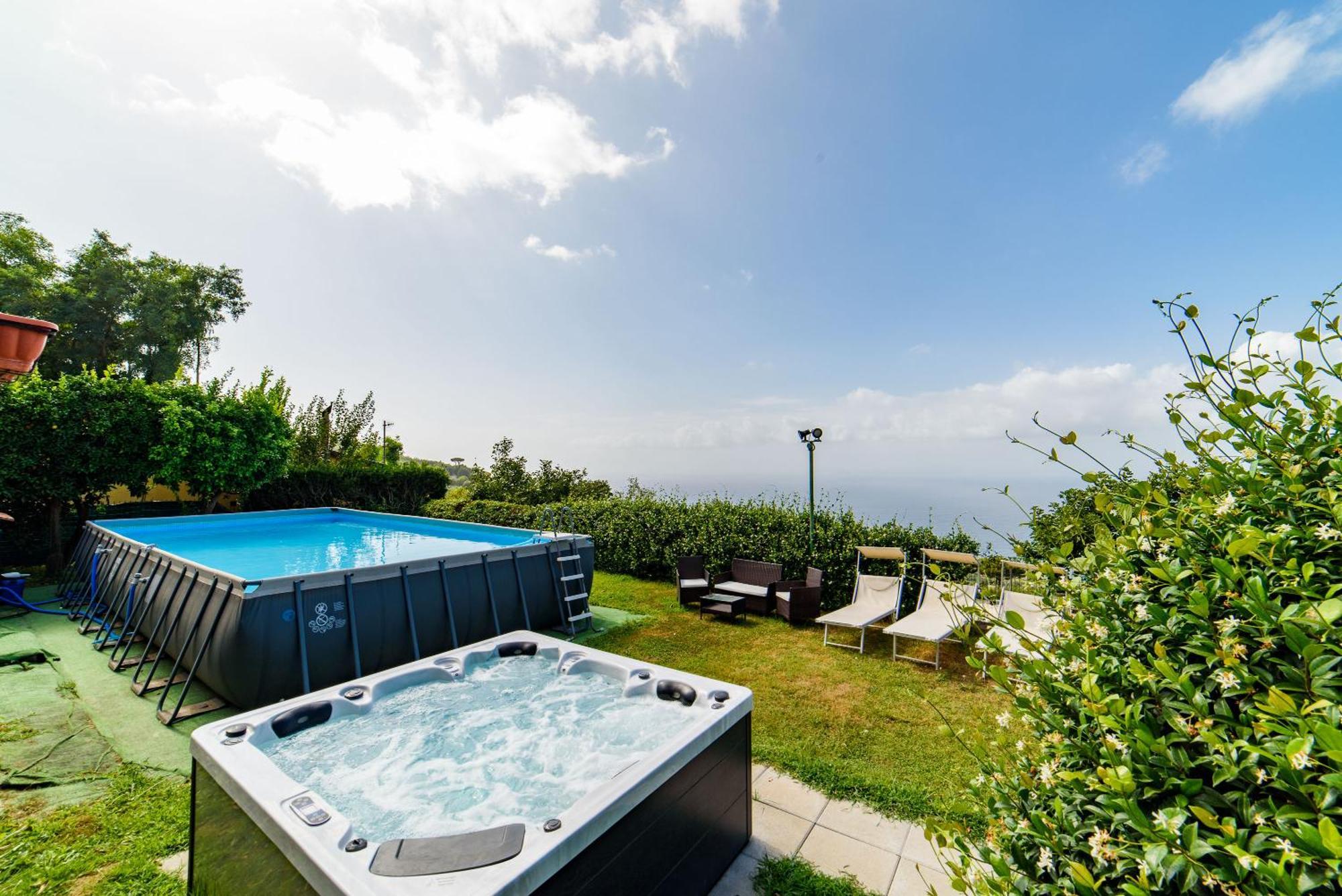 Estate4Home - Villa Luisa Play&Pool SantʼAgata sui Due Golfi Extérieur photo